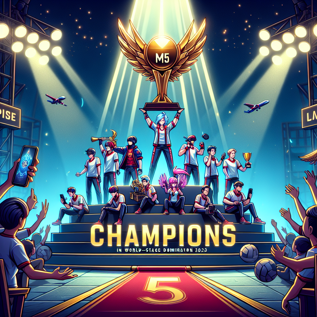 Keberhasilan Gemilang: Tim Juara M5 Mobile Legends 2023 dan Dominasi di Panggung Dunia